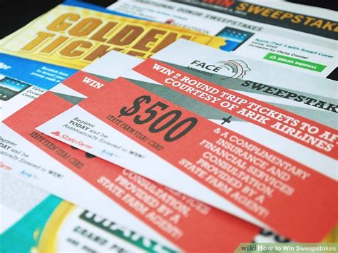 odds of winning sweepstakes|How to Win Sweepstakes: 15 Steps (with Pictures) .